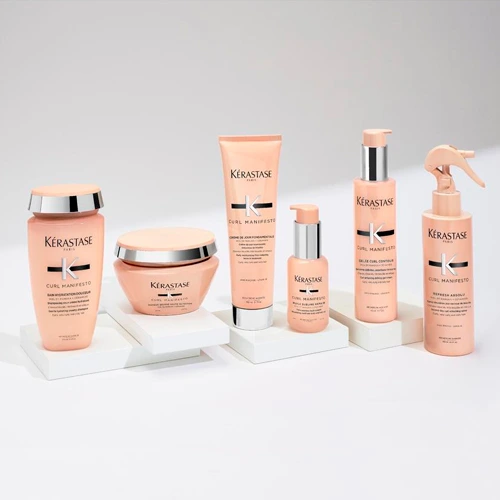 Kerastase гамма Кёрл Манифесто: Маска для вьющихся и кудрявых волос Нуриссант, 200 мл — 3