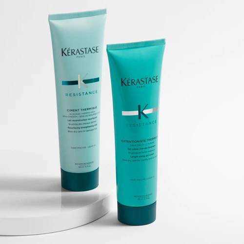 Kerastase гамма Резистанс: Гель-крем несмываемый уход для термозащиты волос Экстенционист Термик, 150 мл — 3