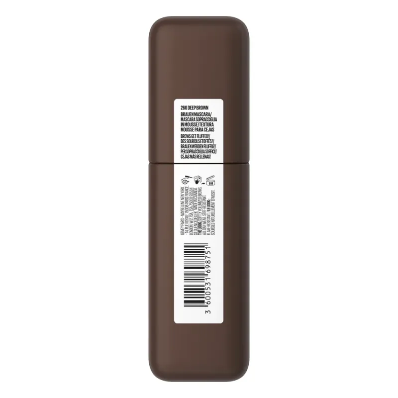 Maybelline New York Мусс для бровей "SUPERFLUFF", тон: 260, 5 мл — 3