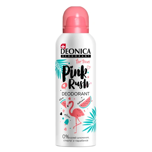 DEONICA FOR Teens Дезодорант Pink Rush 125 мл