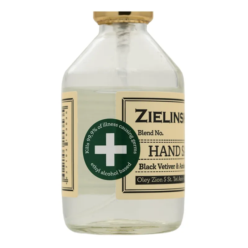 Zielinski & Rozen Sanitizer Hand Spray 199 Black vetiver, Amber Санитайзер Спрей для рук 199 Черный ветивер, Амбра 50мл — 2