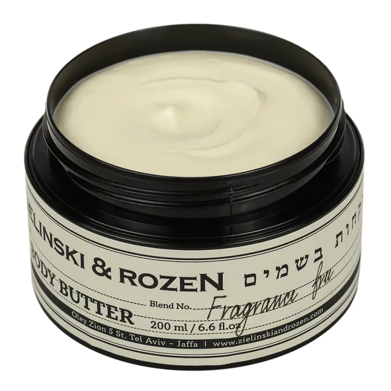 Zielinski & Rozen Крем масло для тела без аромата (200мл) / Body butter Fragrance Free (200 ml) — 3