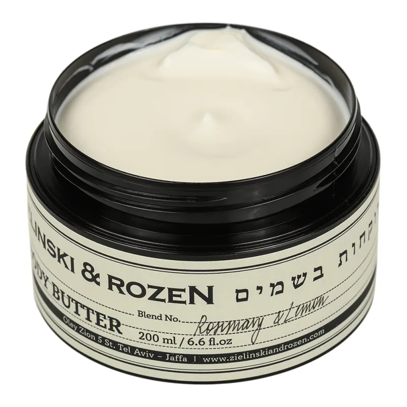 Zielinski & Rozen Крем масло для тела Розмарин, Лимон (200мл) / Body butter Rosemary & Lemon (200 ml) — 3