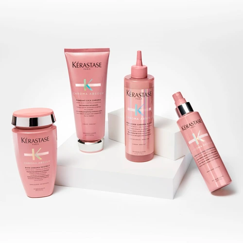 Kerastase гамма Хрома Абсолю: Сыворотка-разглаживающий термо-уход для волос Хрома Термик, 150 мл — 3