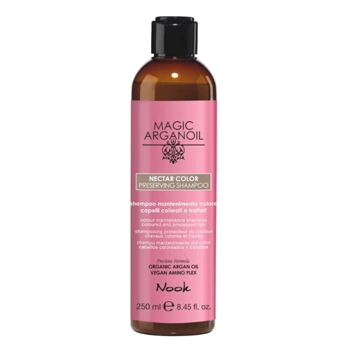 Nook Cosmetics Magic Arganoil Nectar Color Шампунь для сохранения цвета 250 ML