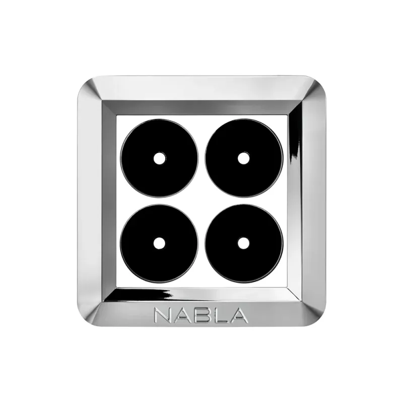 Nabla Liberty X Palette - Silver4-х ячейковая пустая палитра для системы Liberty X