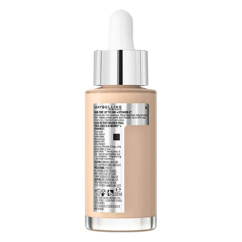 Maybelline Стойкая тональная сыворотка Super Stay 24Ч с витамином С, тон 06 — 3