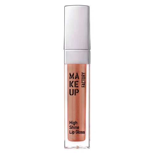 Make up Factory Блеск для губ с эффектом влажных губ High Shine Lip Gloss тон 16 коричневый с золотым сиянием
