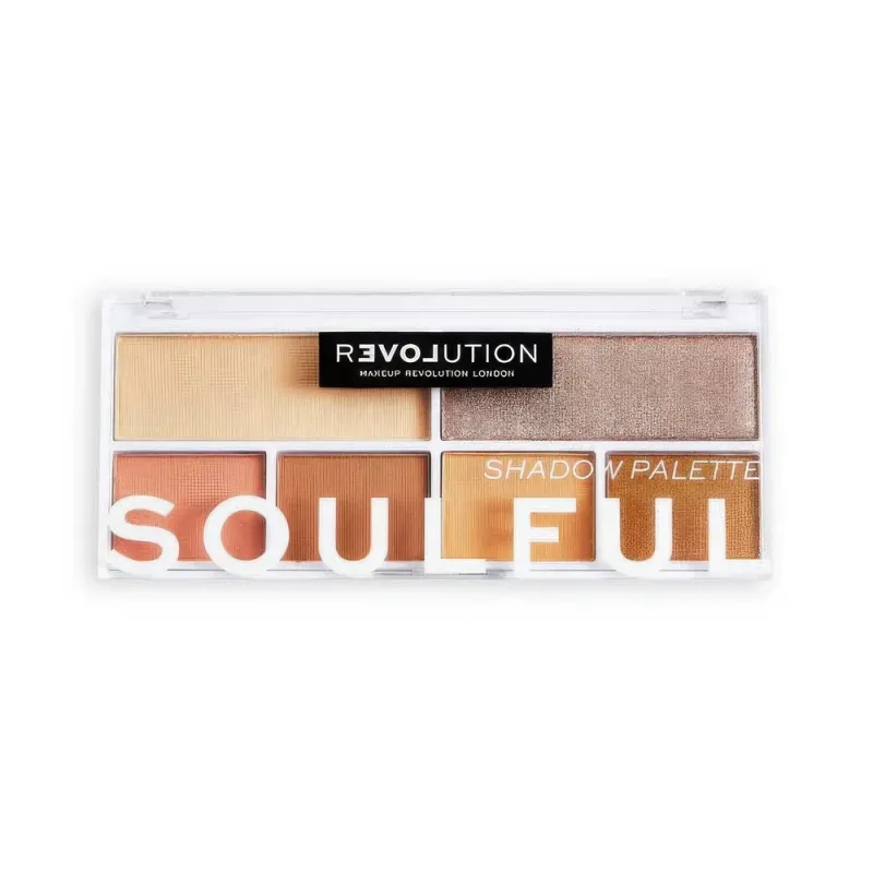REVOLUTION RELOVEREVOLUTION ТЕНИ ДЛЯ ВЕК ПАЛЕТКА Soulful Shadow Palette