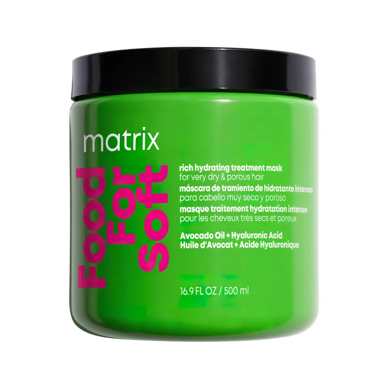 L'Oreal Professionnel Matrix Food for Soft Маска для питания и увлажнения сухих и пористых волос, 500 мл