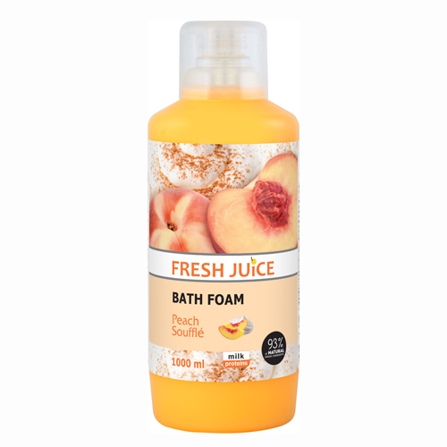 Fresh Juice Пена для ванн Peach Souffle, 1000 мл