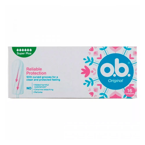 o.b.® Тампоны супер плюс 16 шт