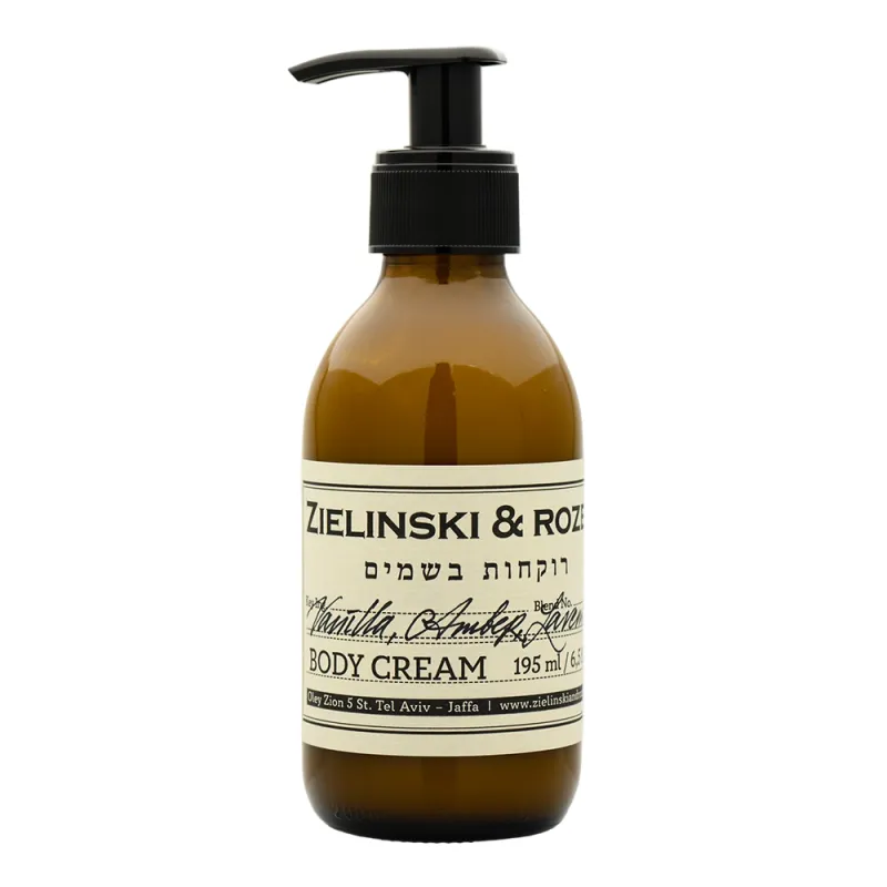 Zielinski & Rozen Body cream 365 Vanilla, Amber, Lavender Крем для тела 365 Ваниль, Амбра, Лаванда 195мл