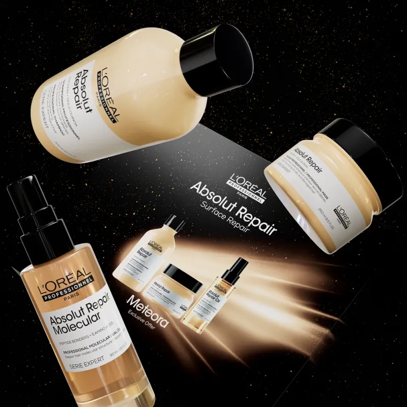 MATRIX L'Oreal Professionne Absolut Repair Набор 3 продукта (шампунь, маска, масло) — 2