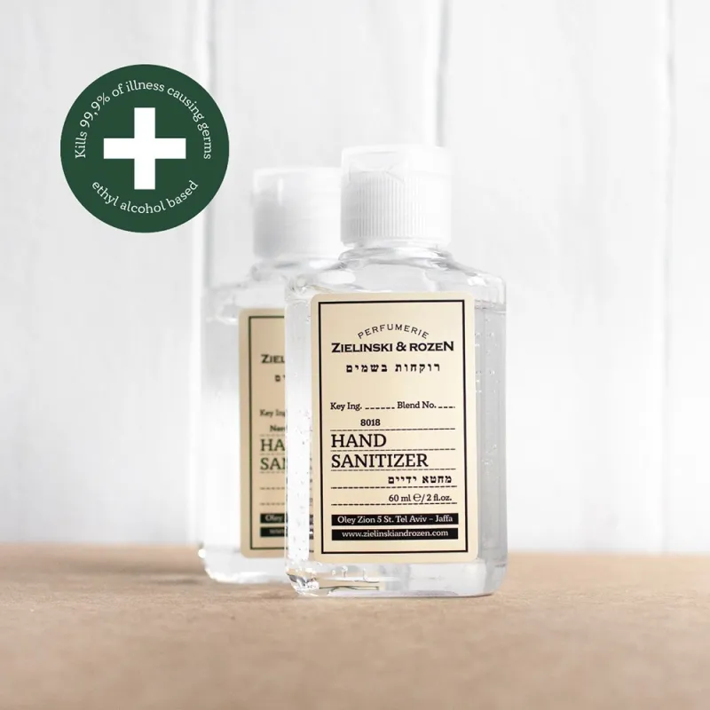 Zielinski & Rozen Sanitizer Hand gel 8018  Санитайзер Гель для рук 8018 60мл — 3