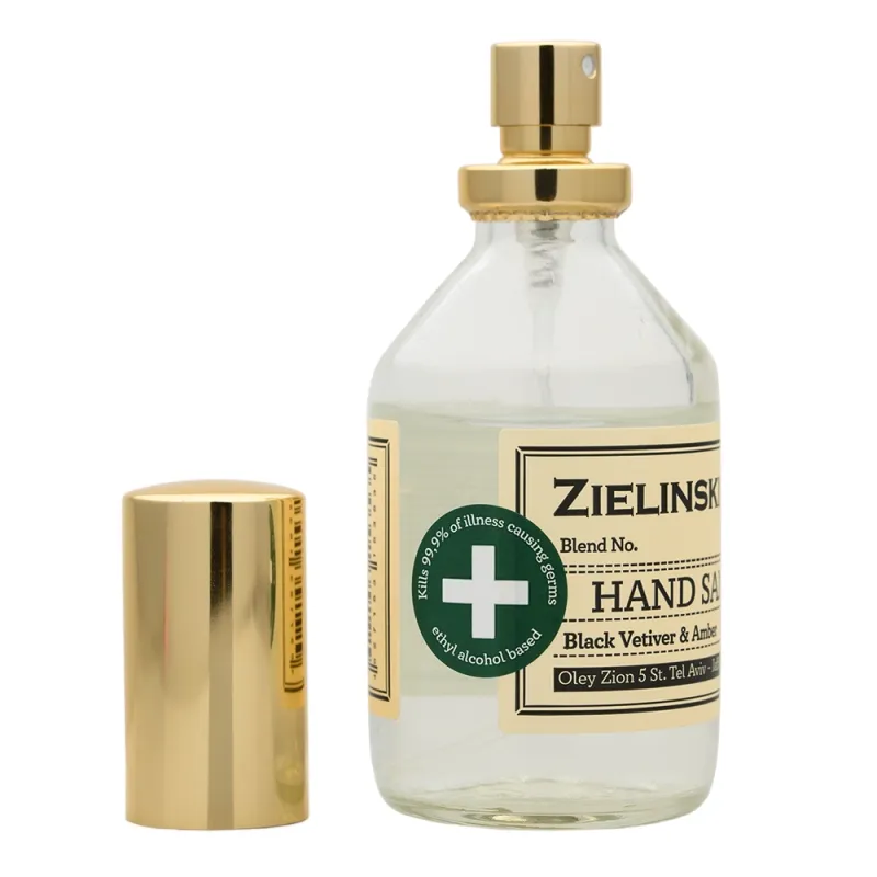Zielinski & Rozen Sanitizer Hand Spray 199 Black vetiver, Amber Санитайзер Спрей для рук 199 Черный ветивер, Амбра 50мл — 3