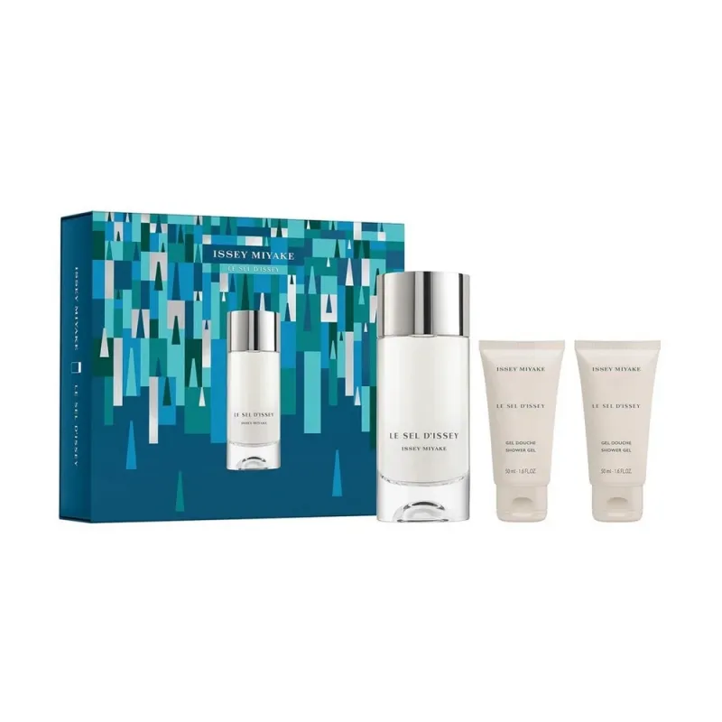 ISSEY MIYAKE IM LE SEL D'Issey Парфюмерный набор: Туалетная вода спрей 50мл + Лосьон для тела 50мл + Гель для душа 50мл