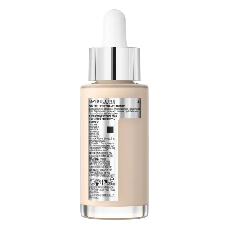 Maybelline Стойкая тональная сыворотка  Super Stay 24Ч с витамином С, тон 03 — 4