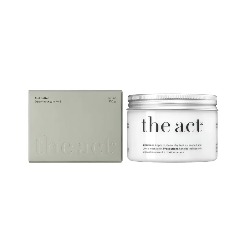The Act Крем-воск для ног, 150 гр