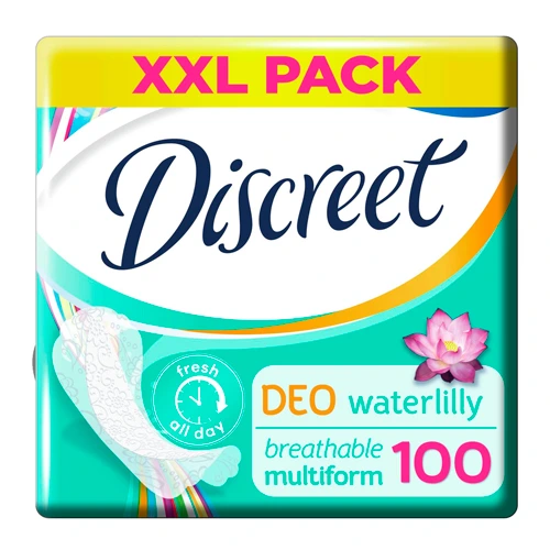 DISCREET Liners Deo Water Lily  прокладки 100шт