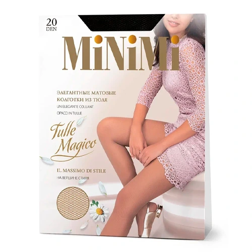 Minimi Колготки женские MNM TULLE MAGICO Mini TULLE MAGICO Nero 5