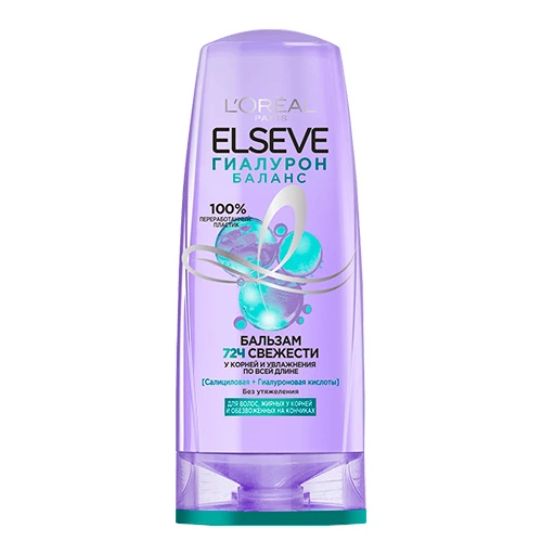 Elseve L'Oreal Elseve Бальзам Гиалурон баланс, 400 мл