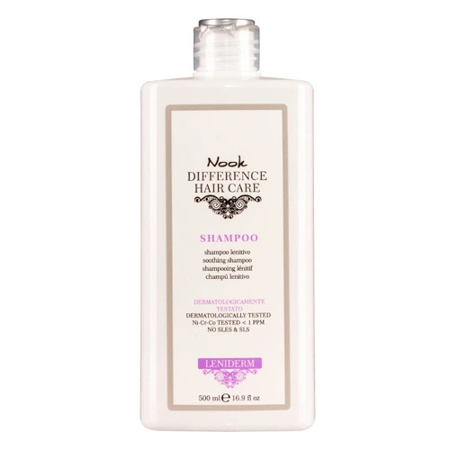 Nook Cosmetics NOOK Шампунь успокаивающий для чувствительной кожи головы Ph 5,5 500 мл