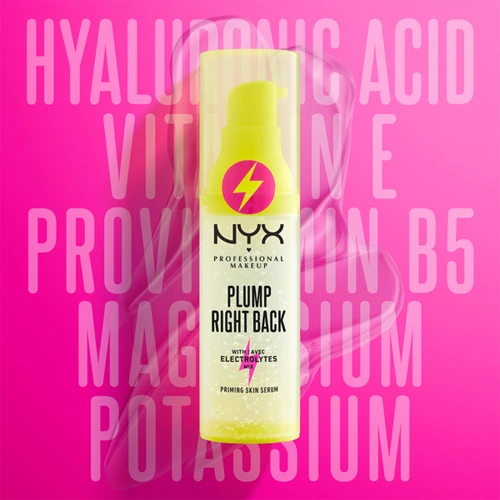 NYX PMU NYX PM Ухаживающая сыворотка-праймер для лица Plump Right Back 30 мл — 3