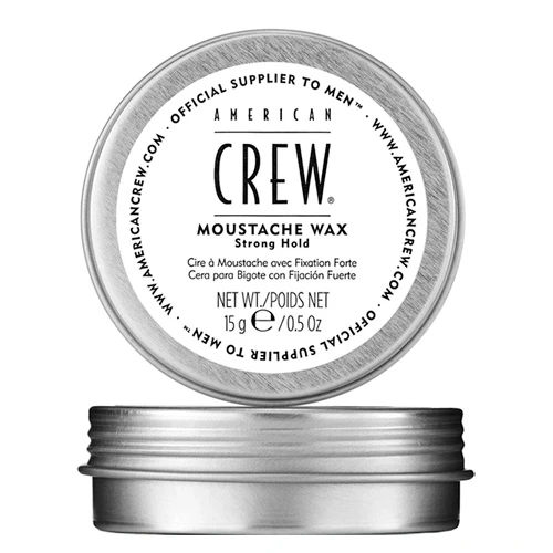 American Crew Moustache wax Стойкий воск для усов сильной фиксации для укладки и питания волос на лице, 15 г