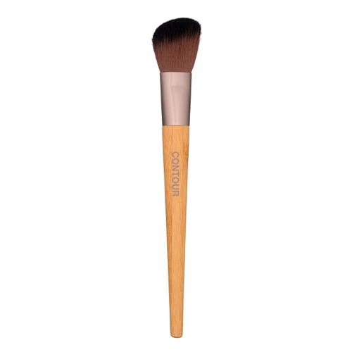 Seventeen Cosmetics Seventeen Konturing uchun cho'tka CONTOUR BRUSH BAMBOO HANDLE