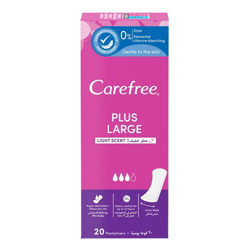 Carefree® Large Plus салфетки 20 шт