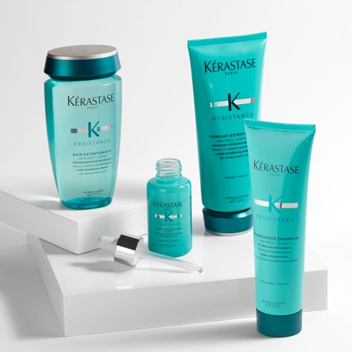 Kerastase гамма Резистанс: Гель-крем несмываемый уход для термозащиты волос Экстенционист Термик, 150 мл — 4